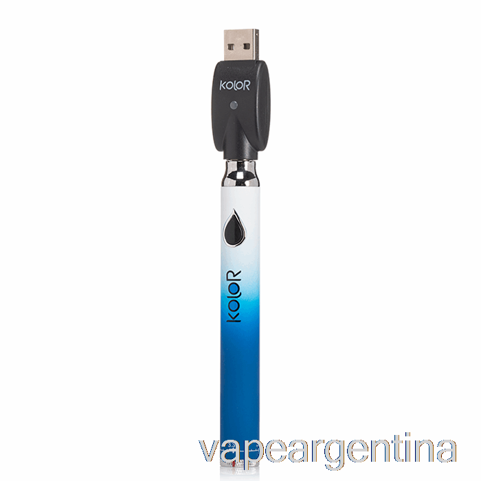 Leaf Buddi Kolor Twist Slim 650mah Batería Azul Vape Argentina